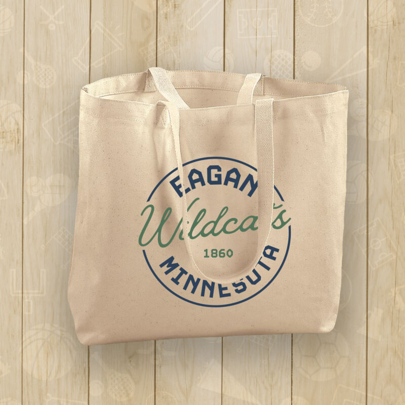Augusta - Jumbo Tote Bag - Printed Logo ** Add Name for $5! ** Thumbnail