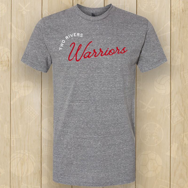 Bayside - USA-Made Triblend Crew - Printed Logo ** Add Name for $5! ** Thumbnail