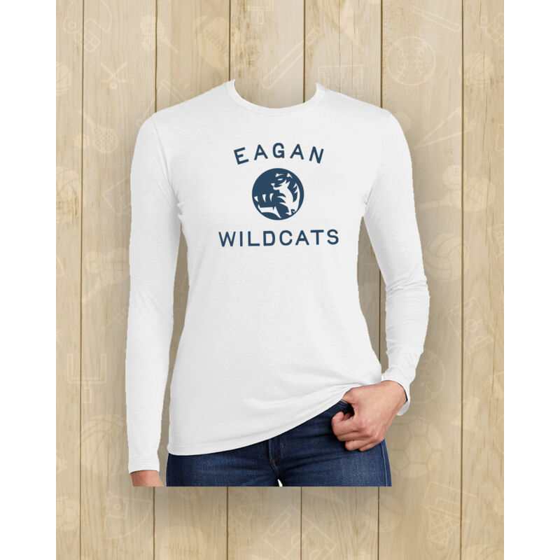 Allmade® Women’s Tri-Blend Long Sleeve Tee - Printed Logo ** Add Name for $5! ** Thumbnail