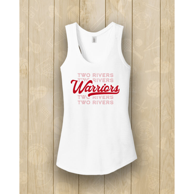 District ® Women’s Perfect Tri ® Racerback Tank - Printed Logo ** Add Name for $5! ** Thumbnail