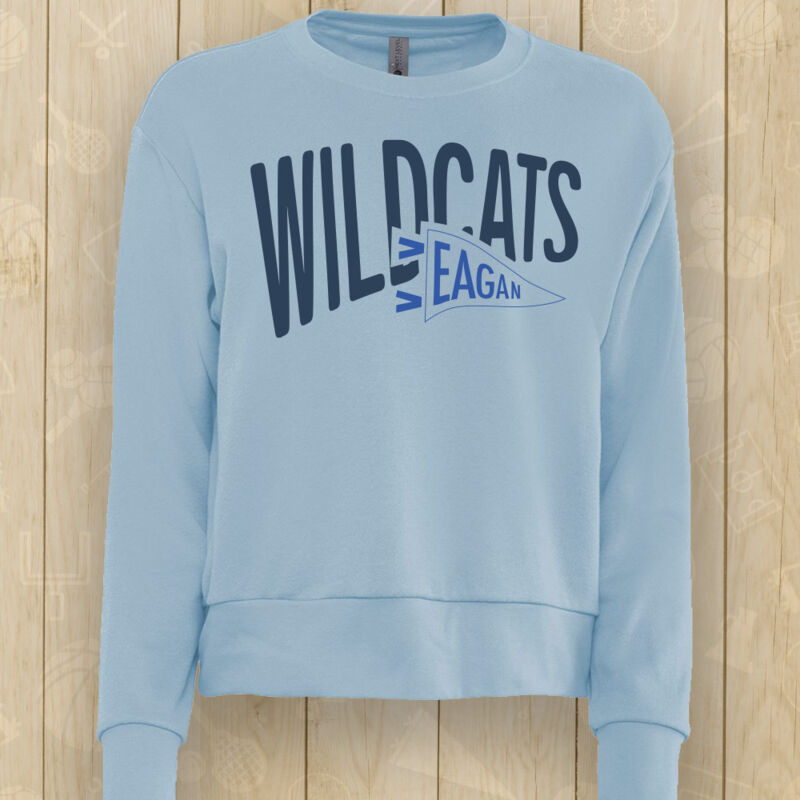 Next Level - Women's Laguna Sueded Sweatshirt - Printed Logo ** Add Name for $5! ** Thumbnail