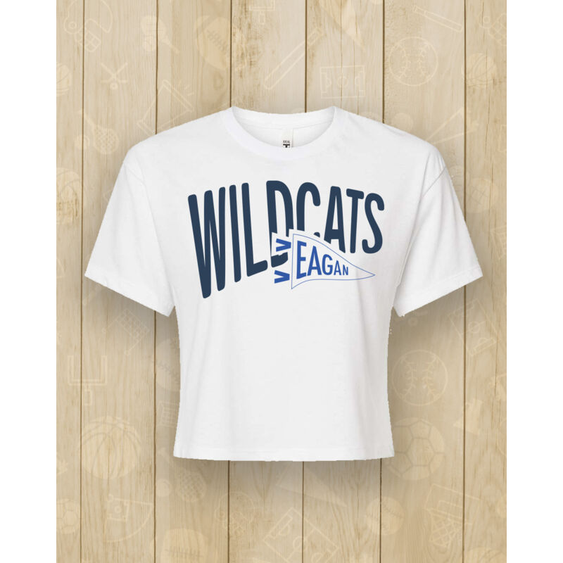 Next Level - Women's Ideal Crop Top - Printed Logo ** Add Name for $5! ** Thumbnail