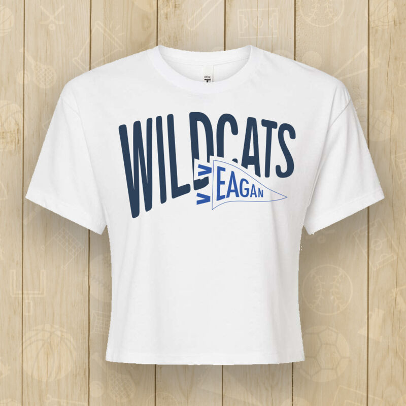 Next Level - Women's Ideal Crop Top - Printed Logo ** Add Name for $5! ** Thumbnail