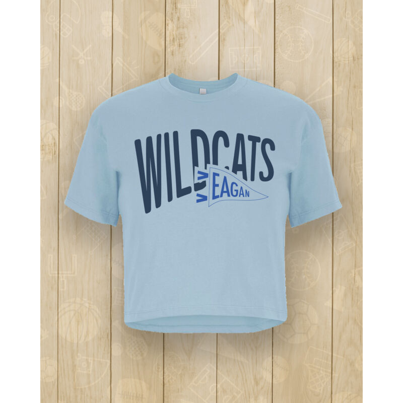 Next Level - Women's Ideal Crop Top - Printed Logo ** Add Name for $5! ** Thumbnail