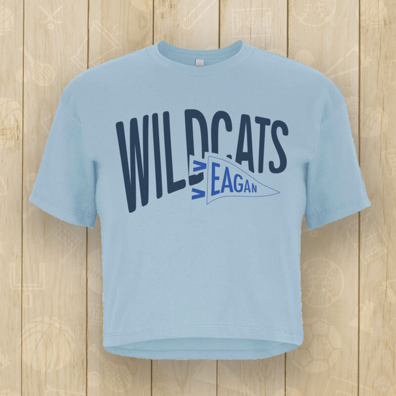 Next Level - Women's Ideal Crop Top - Printed Logo ** Add Name for $5! ** Thumbnail