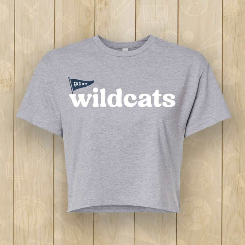 Next Level - Women's Ideal Crop Top - Printed Logo ** Add Name for $5! ** Thumbnail