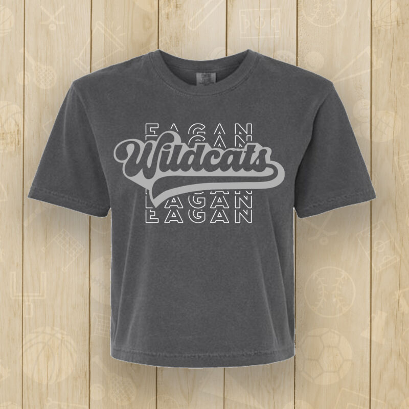 Comfort Colors - Women's Heavyweight Boxy T-Shirt - Printed Logo ** Add Name for $5! ** Thumbnail