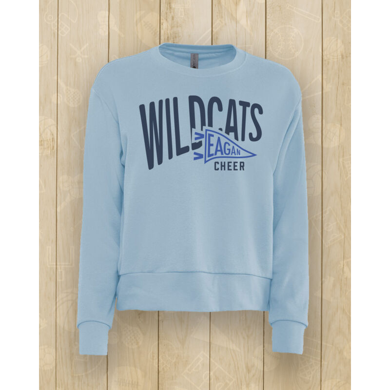 EAGAN CHEER - Next Level - Women's Laguna Sueded Sweatshirt - Printed Logo ** Add Name for $5! ** Thumbnail