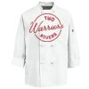 Eight Knot Button Chef Coat with Thermometer Pocket Thumbnail