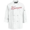 Eight Knot Button Chef Coat with Thermometer Pocket Thumbnail