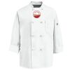 Eight Knot Button Chef Coat with Thermometer Pocket Thumbnail