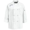 Eight Knot Button Chef Coat with Thermometer Pocket Thumbnail