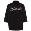 Ten Pearl Button Black Chef Coat Thumbnail