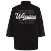 Ten Pearl Button Black Chef Coat Thumbnail