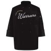 Ten Pearl Button Black Chef Coat Thumbnail