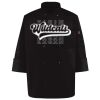Ten Pearl Button Black Chef Coat Thumbnail