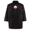 Black Knot Button Chef Coat Thumbnail